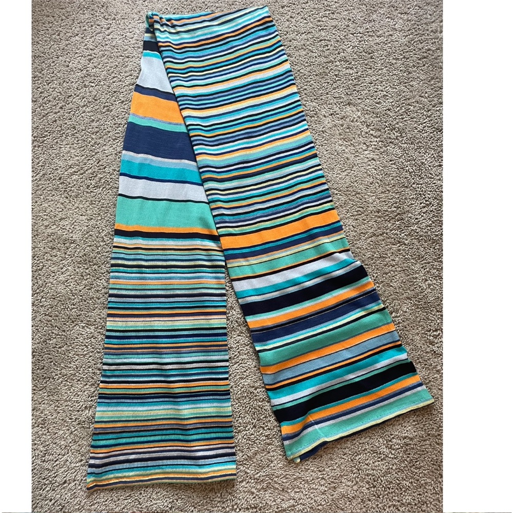 MIA ZIA Handmade Multi-colored Striped Scarf
From Morocco